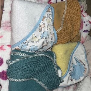 Hooded Baby Towel Set